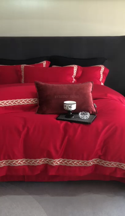 91家纺网 家纺一手货源 找家纺 （总）馨蕊2025春夏新品100S高奢简约长绒棉礼盒包装卷后控价不低于388/408