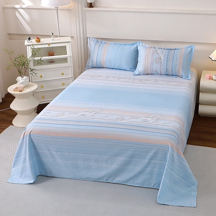 91家纺网 家纺一手货源 找家纺 （总）北部居 2025新款加厚印花单床单