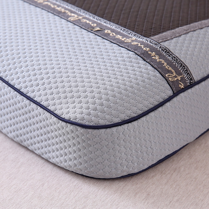 91家纺网 家纺一手货源 找家纺 纽乐家纺 2025夏季夏凉凉席枕芯冰丝冰藤护颈椎记忆棉枕头助睡眠冰藤枕头枕芯 冰丝冰藤记忆枕-深灰 35x55cm/只