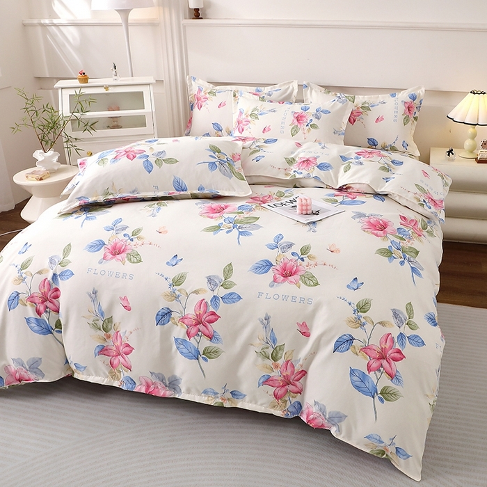 91家纺网 家纺一手货源 找家纺 北部居 2025新款加厚化纤单被套