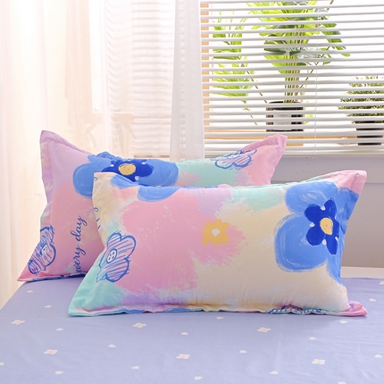 91家纺网 家纺一手货源 找家纺 （总）北部居2025新款加厚印花系列--单枕套