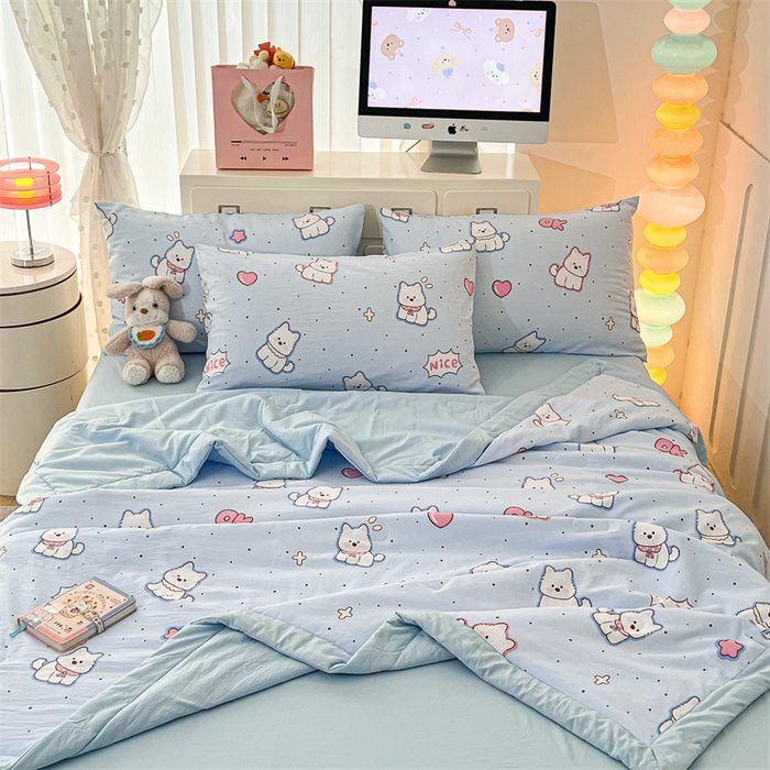 91家纺网 家纺一手货源 找家纺 （总）美梦里 2025新款A类水洗棉棉花夏被 夏凉被空调被