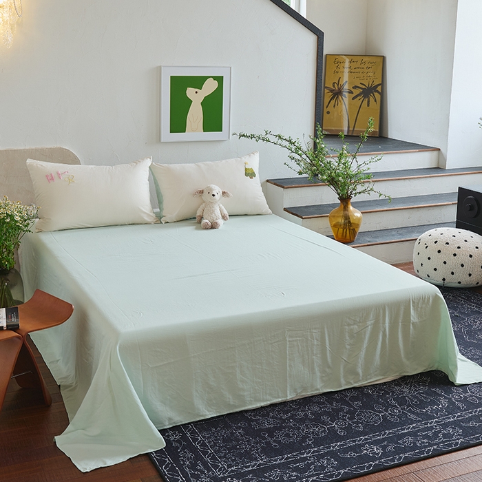 91家纺网 家纺一手货源 找家纺 （总）鑫喜莱家纺 2025新款水洗棉毛巾绣四件套场景二【全系图有买家秀文件】