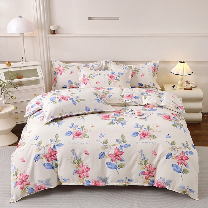 91家纺网 家纺一手货源 找家纺 北部居 2025新款加厚化纤单被套