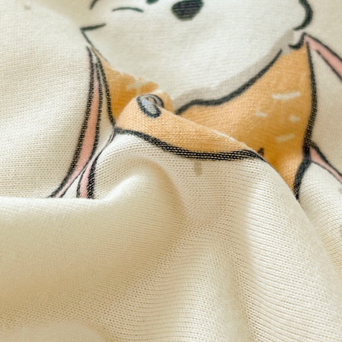 91家纺网 家纺一手货源 找家纺 葡萄家 2025新款A类母婴级大豆纤维牛奶丝针织棉夏凉被空调被-系列二 你好小狗