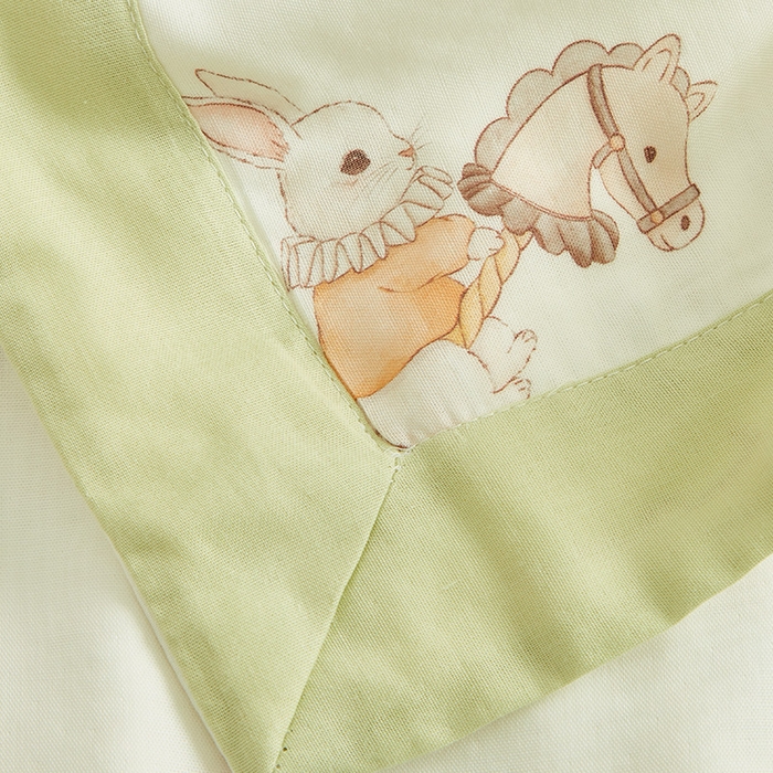 91家纺网 家纺一手货源 找家纺 嗨生活 2025年新品天竹系列A类竹纤维四层纱儿童盖毯 幼儿园夏被夏凉被空调被 缤纷马戏团