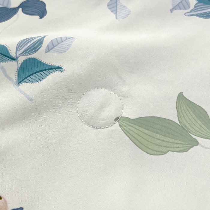 91家纺网 家纺一手货源 找家纺 找底底家纺 2025新款60S水洗天丝夏被夏凉被空调被床裙四件套 浪漫主义