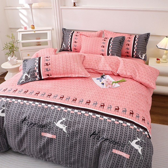 91家纺网 家纺一手货源 找家纺 北部居 2025新款加厚化纤单被套