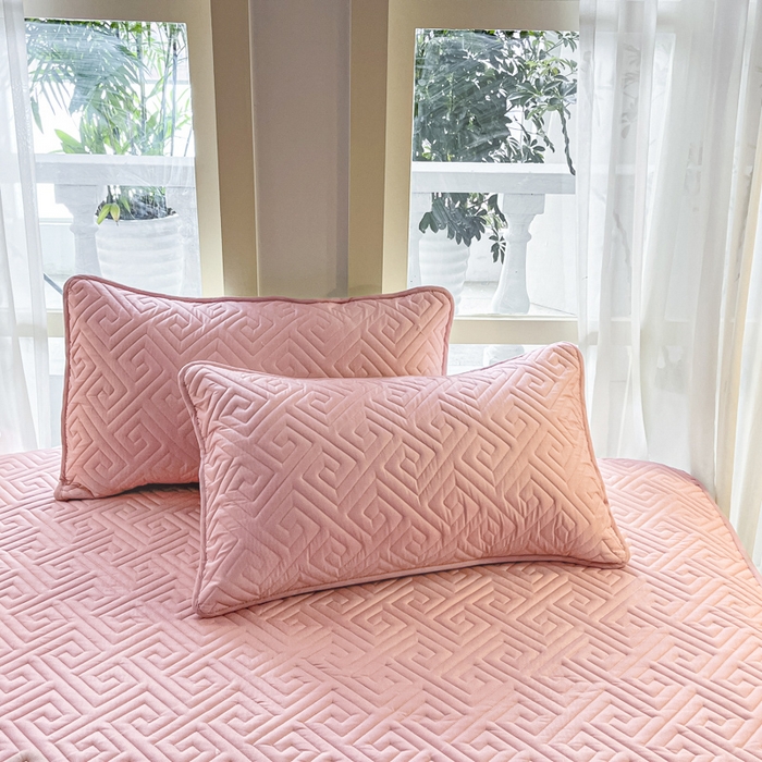 91家纺网 家纺一手货源 找家纺 （总）卡伦家纺 2025新款水洗棉磨毛防水夹棉床笠