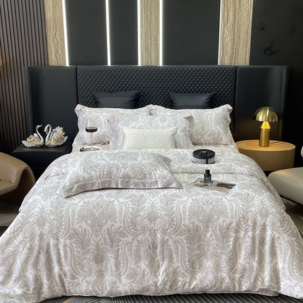 莱豫2025新款50支莱赛尔天丝四件套 微梦