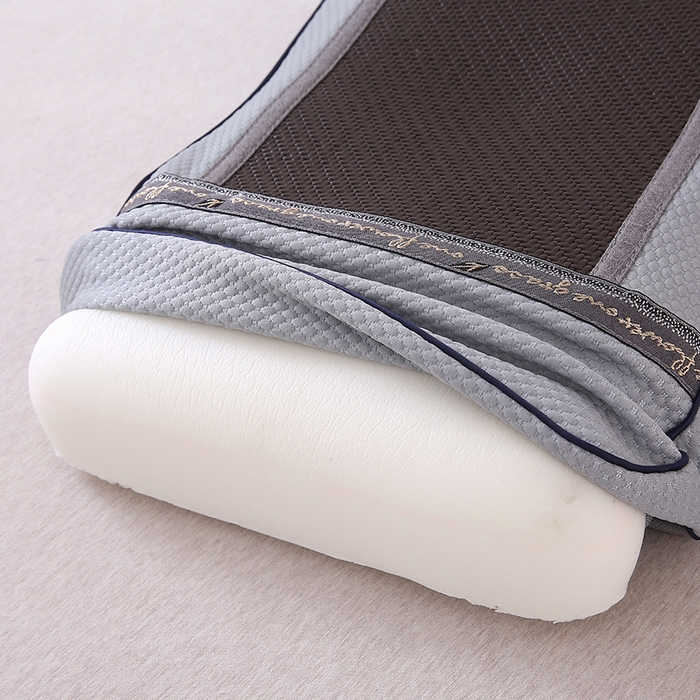 91家纺网 家纺一手货源 找家纺 纽乐家纺 2025夏季夏凉凉席枕芯冰丝冰藤护颈椎记忆棉枕头助睡眠冰藤枕头枕芯 冰丝冰藤记忆枕-深灰 35x55cm/只