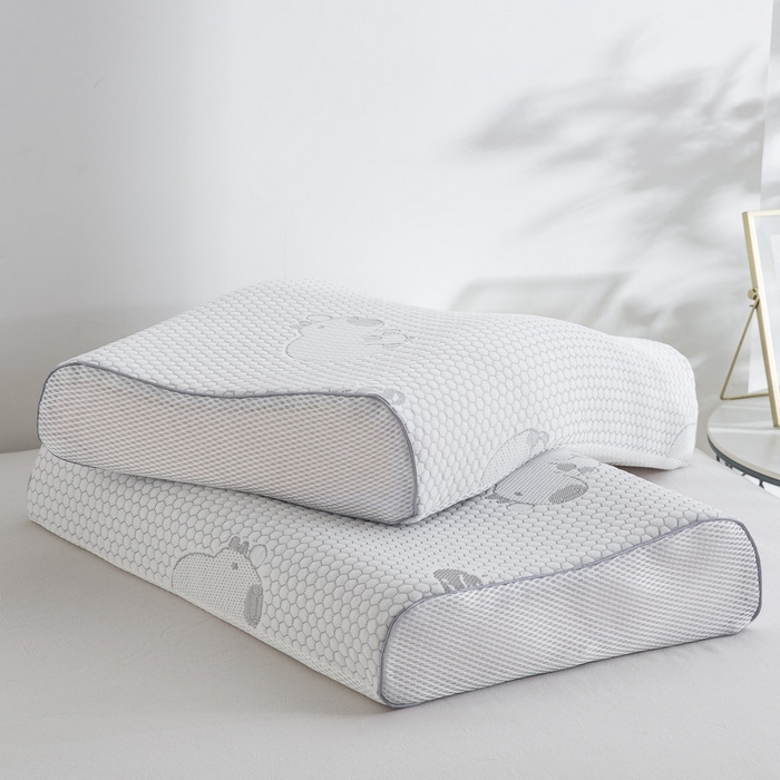 91家纺网 家纺一手货源 找家纺 大黄蜂家居家纺 2025新款卡皮巴拉凉感冰豆豆乳胶单枕套枕套单件 卡皮巴拉灰