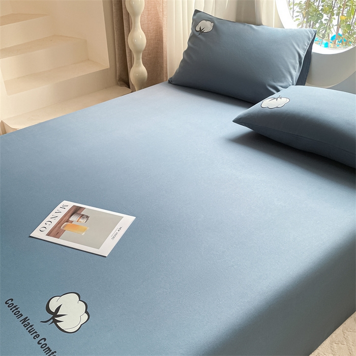 91家纺网 家纺一手货源 找家纺 （总）布卢姆床垫 2025新款全棉纯棉烫画全棉老粗布凉席床单凉席