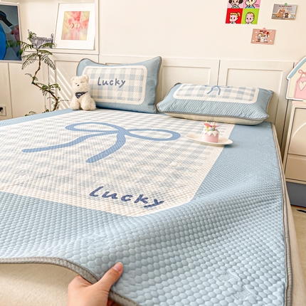 川悦生活 2025新款大版冰豆豆凉豆豆凉席 达妮夏日