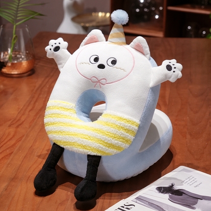 91家纺网 家纺一手货源 找家纺 （总）仟亿莱 2025新款小手大开冰豆豆双面午睡枕枕头枕芯