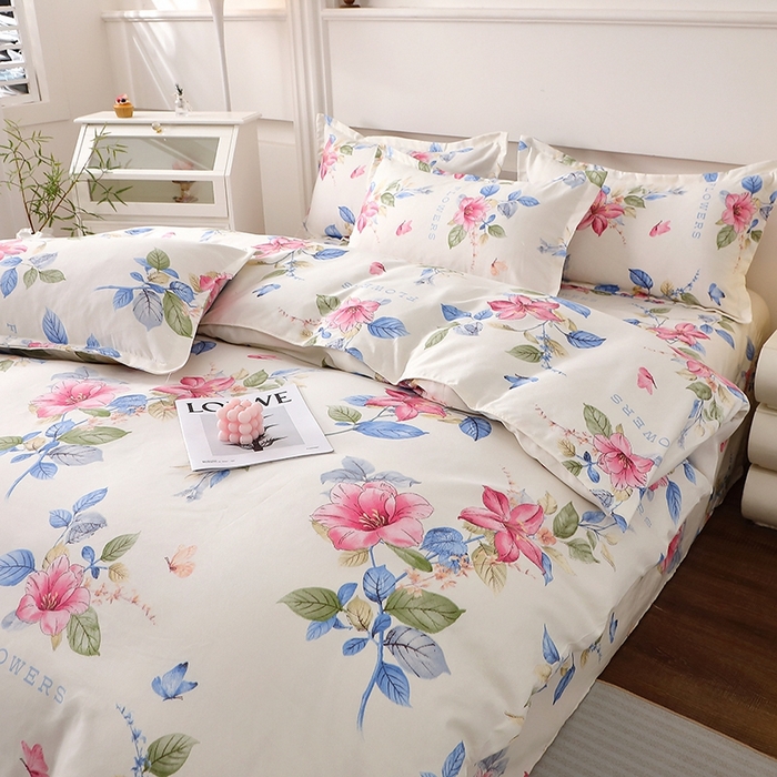 91家纺网 家纺一手货源 找家纺 北部居 2025新款加厚化纤单被套