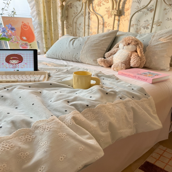 91家纺网 家纺一手货源 找家纺 （总）盼季家纺 新款夏季夏天蕾丝花边大豆纤维被夏凉被床单四件套空调被