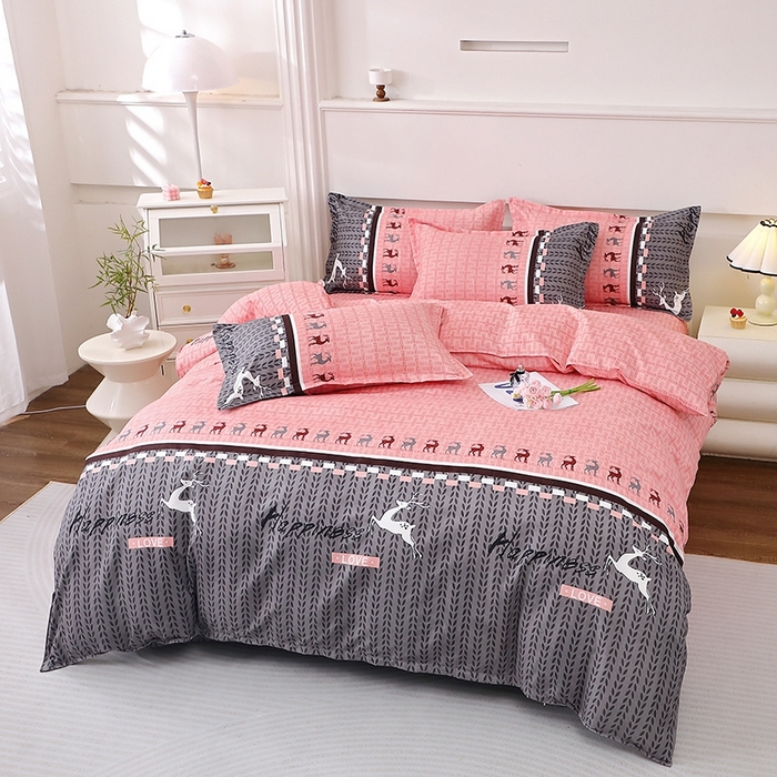 91家纺网 家纺一手货源 找家纺 北部居 2025新款加厚化纤单被套