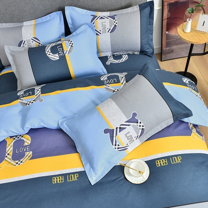 91家纺网 家纺一手货源 找家纺 （总）北部居2025新款加厚印花系列--单枕套