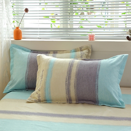 91家纺网 家纺一手货源 找家纺 （总）北部居2025新款加厚印花系列--单枕套