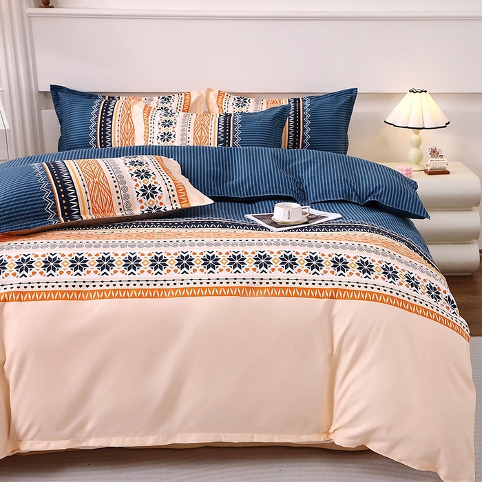 91家纺网 家纺一手货源 找家纺 北部居 2025新款加厚化纤单被套