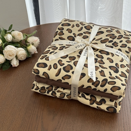 91家纺网 家纺一手货源 找家纺 （总）黛馨  2025新款全棉A类小清新双层纱四件套