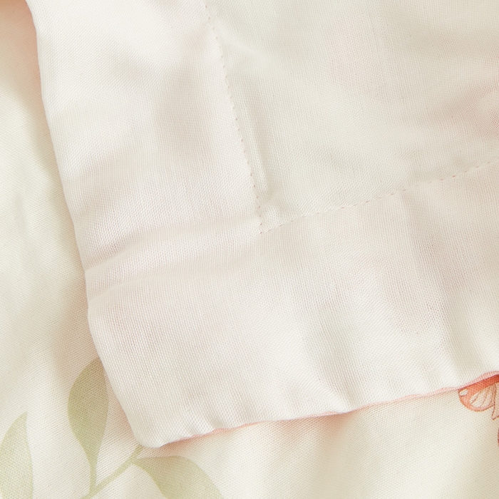 91家纺网 家纺一手货源 找家纺 嗨生活 2025年新品天竹系列A类竹纤维四层纱儿童盖毯 幼儿园夏被夏凉被空调被 田野兔子