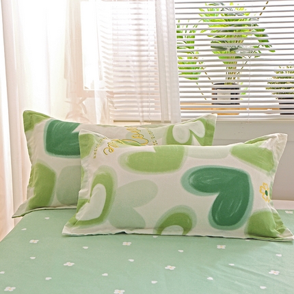 91家纺网 家纺一手货源 找家纺 （总）北部居2025新款加厚印花系列--单枕套