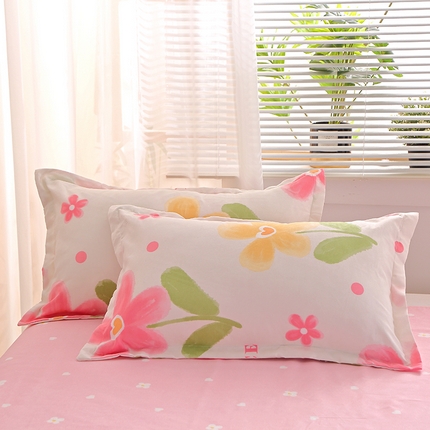 91家纺网 家纺一手货源 找家纺 （总）北部居2025新款加厚印花系列--单枕套