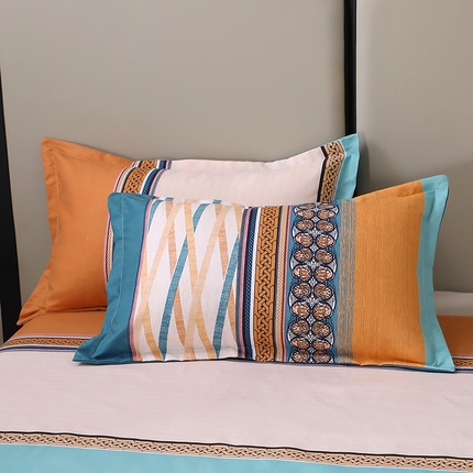 91家纺网 家纺一手货源 找家纺 （总）北部居2025新款加厚印花系列--单枕套