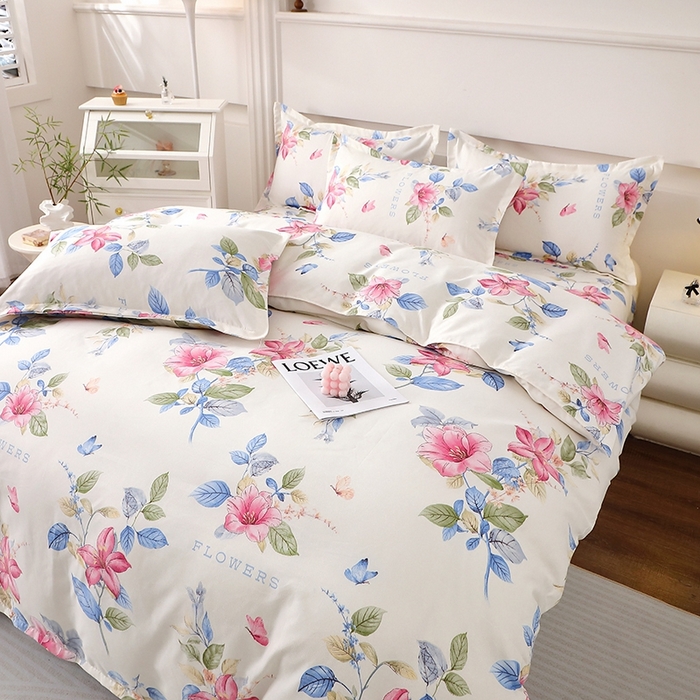 91家纺网 家纺一手货源 找家纺 北部居 2025新款加厚化纤单被套