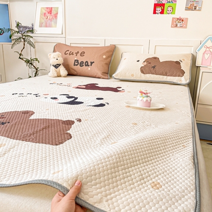 91家纺网 家纺一手货源 找家纺 （总）川悦生活 2025新款大版冰豆豆凉豆豆凉席