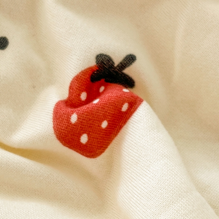 91家纺网 家纺一手货源 找家纺 葡萄家 2025新款A类母婴级大豆纤维牛奶丝针织棉夏凉被空调被-系列二 草莓点点