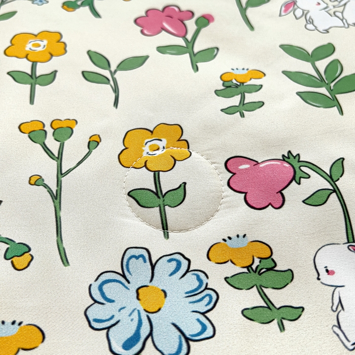 91家纺网 家纺一手货源 找家纺 找底底家纺 2025新款60S水洗天丝夏被夏凉被空调被床裙四件套 田园牧歌