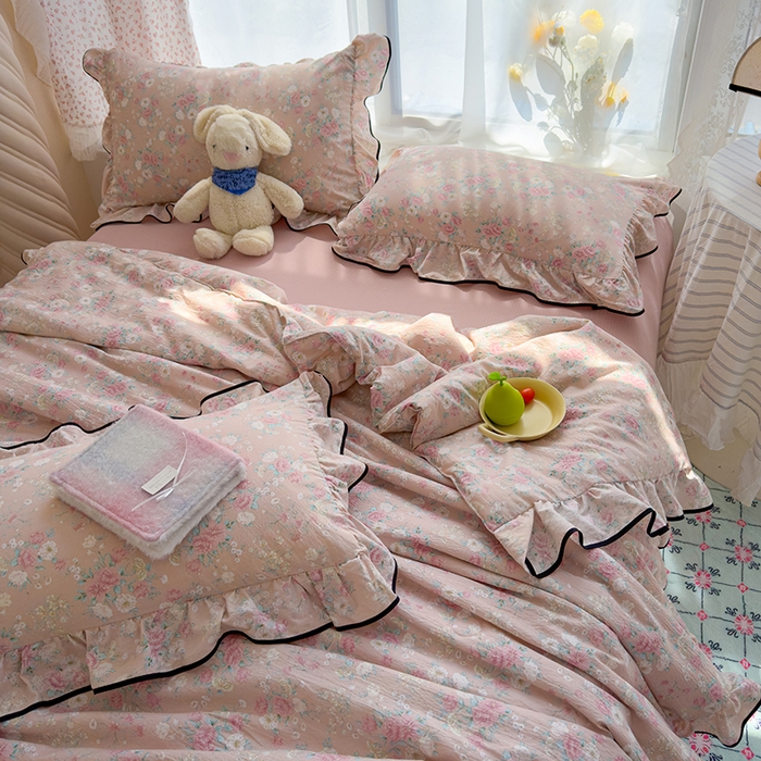 91家纺网 家纺一手货源 找家纺 （总）欧尚2025新款BYS-云感纱MEB夏被四件套系列