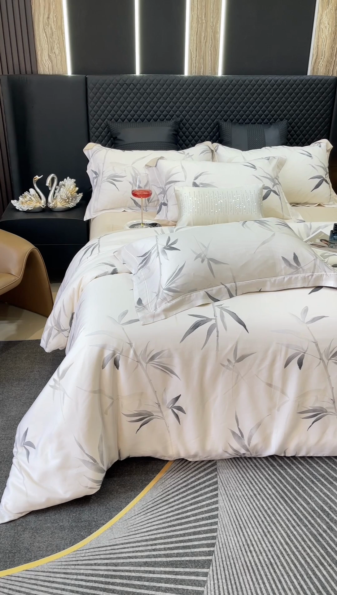 91家纺网 家纺一手货源 找家纺 （总）莱豫2025新款50支莱赛尔天丝四件套