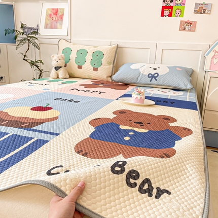 91家纺网 家纺一手货源 找家纺 （总）川悦生活 2025新款大版冰豆豆凉豆豆凉席