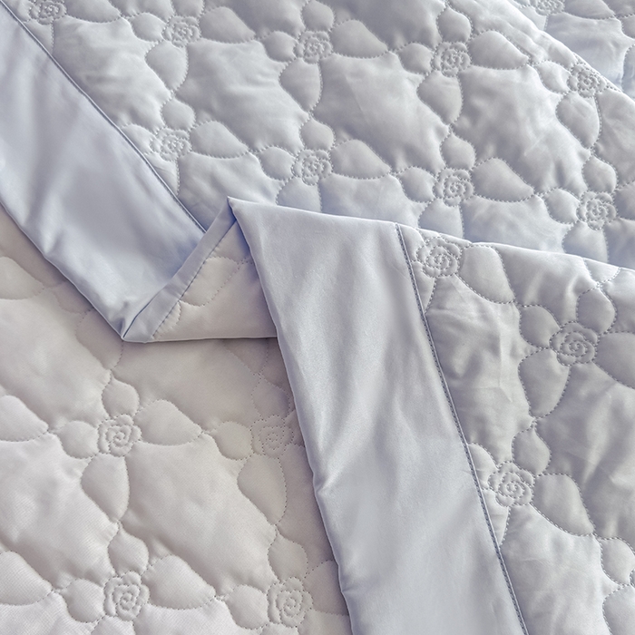 91家纺网 家纺一手货源 找家纺 （总）金喜 2025新款高端100支全棉蚕丝床盖豆邦纤维蚕丝床盖三件套-蝶恋花系列