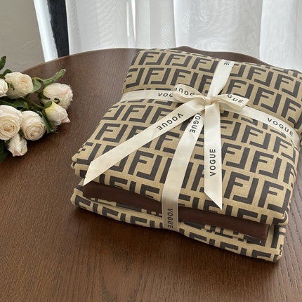 91家纺网 家纺一手货源 找家纺 （总）黛馨  2025新款全棉A类小清新双层纱四件套