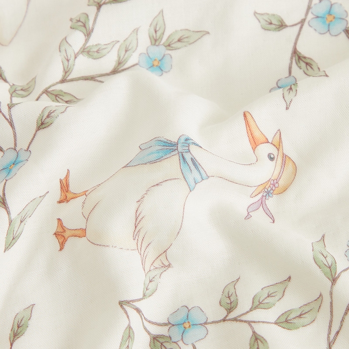 91家纺网 家纺一手货源 找家纺 嗨生活 2025年新品天竹系列A类竹纤维四层纱儿童盖毯 幼儿园夏被夏凉被空调被 郊游鸭