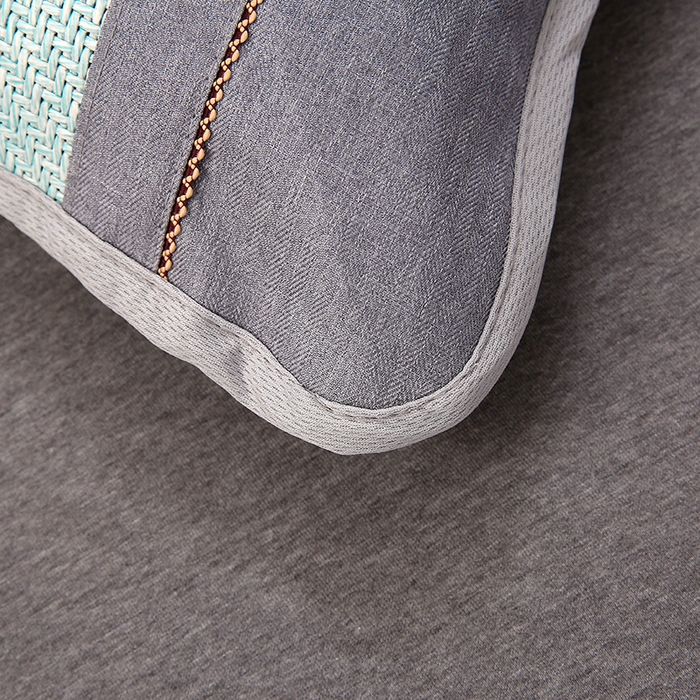 91家纺网 家纺一手货源 找家纺 （总）纽乐家纺 2025新款夏凉凉感艾草花茶香冰藤枕芯茉莉花助睡眠枕头枕芯