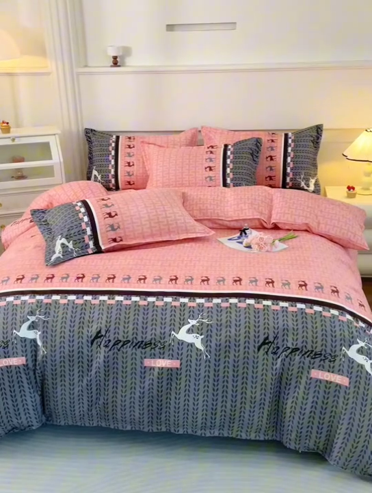 91家纺网 家纺一手货源 找家纺 北部居 2025新款加厚化纤单被套