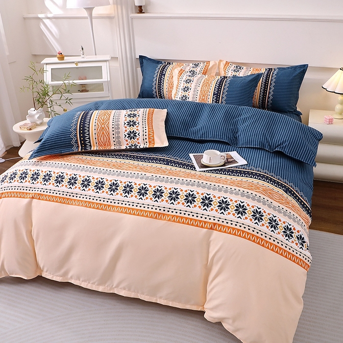 91家纺网 家纺一手货源 找家纺 北部居 2025新款加厚化纤单被套