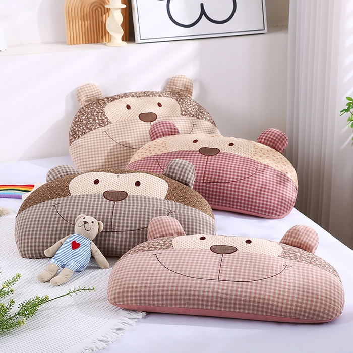 91家纺网 家纺一手货源 找家纺 （总）蔻眠 俏皮猴-全棉卡通荞麦枕