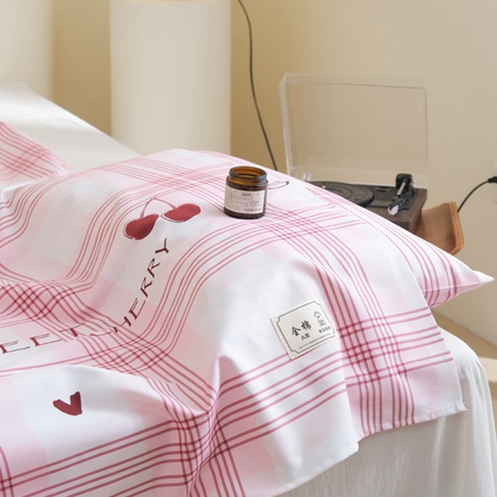 91家纺网 家纺一手货源 找家纺 慕绸家纺（原萌宝老粗布厂家） 2025直播爆款100%全棉加厚非遗老粗布 安格红