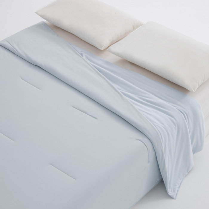 91家纺网 家纺一手货源 找家纺 兜米家居 2025新款亚朵同款夏季深睡被pro2夏凉被可机洗空调被透气被子 青空灰