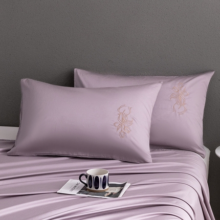 91家纺网 家纺一手货源 找家纺 （总）2025新款50S100支全棉四件套单品系列-单枕套