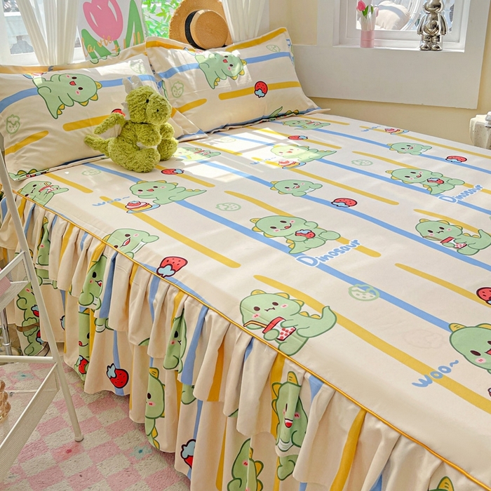 91家纺网 家纺一手货源 找家纺 艾橙 2025新款140克植物羊绒双边单床裙