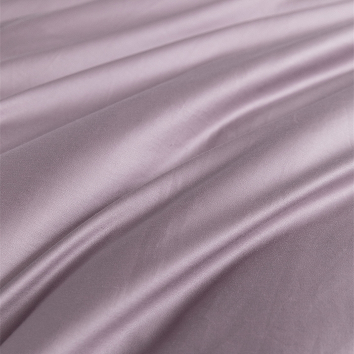 91家纺网 家纺一手货源 找家纺 2025新款50S100支全棉四件套单品系列-四件套 烟紫