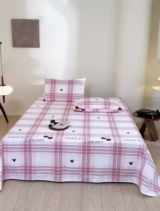 91家纺网 家纺一手货源 找家纺 慕绸家纺（原萌宝老粗布厂家） 2025直播爆款100%全棉加厚非遗老粗布 安格红